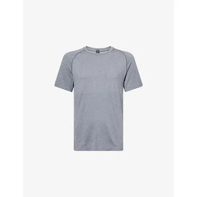 Lululemon Metal Vent Tech-jersey T-shirt In Gray