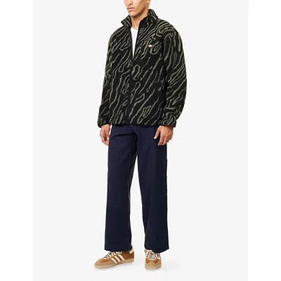 Dickies Mens Night Sky Oliver Springs Straight-leg Cotton Carpenter Trousers In Black