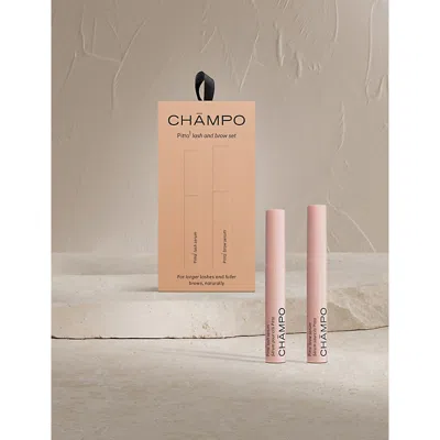Champo Brow And Lash Gift Set In Transparent
