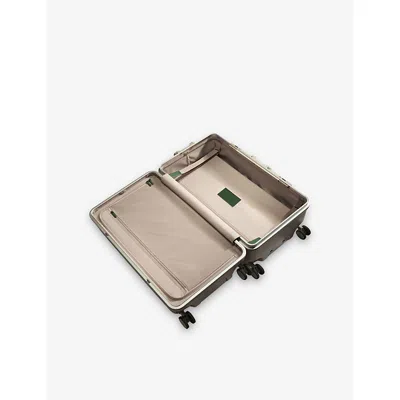 Antler Sandstone Heritage Stripe 4-wheel Trunk Suitcase 76cm In Neutral