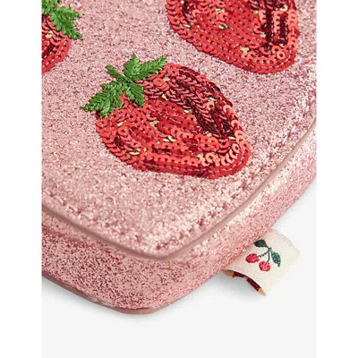 Konges Slojd Irocco Kids' Tut Sequin-embellished Wallet In Pink