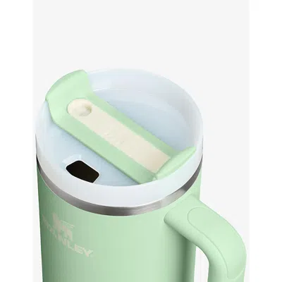 Stanley Pistachio Quencher H2.0 Flowstate™ Stainless-steel Bottle 1.18l In Green