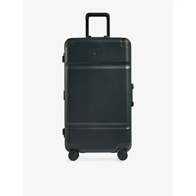 Antler Basalt Heritage Stripe 4-wheel Trunk Suitcase 76cm In Gray