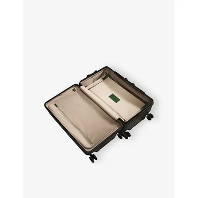 Antler Basalt Heritage Stripe 4-wheel Trunk Suitcase 76cm In Gray