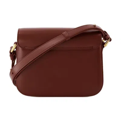 Apc A.p.c. Grace Small Hobo Bag In Brown