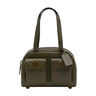 Coach Originals Twin 20 Shoulder Bag In Green