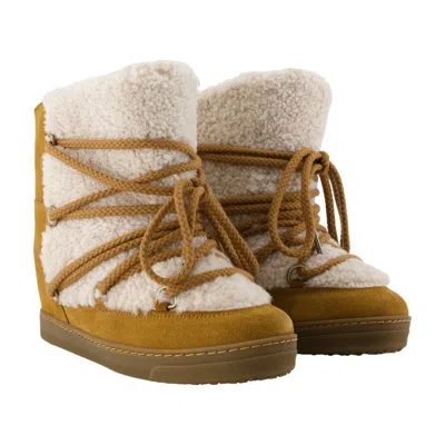 Isabel Marant Stiefel Nowles In Brown