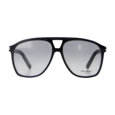 Saint Laurent Sl 596 Dune Sunglasses In Black