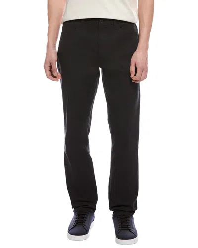 Ted Baker Compact Herringbone Pant In Black