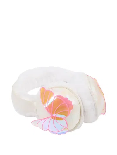 Billieblush Butterfly Ear Muffs In White