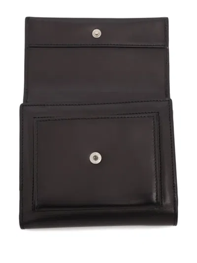 Pre-owned Gucci 1990-2000s Leather Wallet In Black