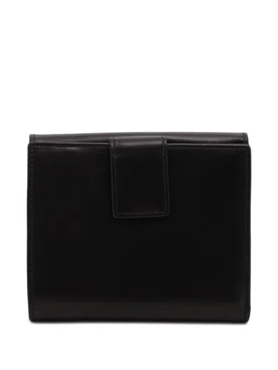 Pre-owned Gucci 1990-2000s Leather Wallet In Black