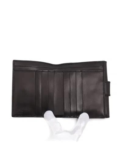 Pre-owned Gucci 1990-2000s Leather Wallet In Black