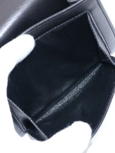 Pre-owned Gucci 1990-2000s Leather Wallet In Black