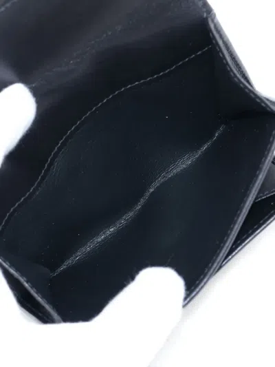 Pre-owned Gucci 1990-2000s Leather Wallet In Black