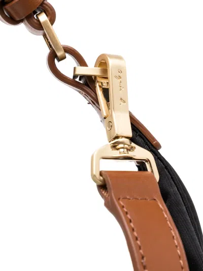 Agnès B. Braided-handle Shoulder Bag In Black