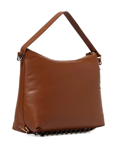 Coccinelle Chain-strap Shoulder Bag In Brown