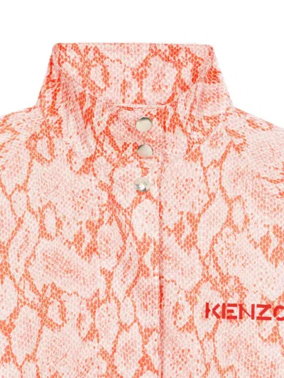 Kenzo Python-pattern Zip Jacket In Multi