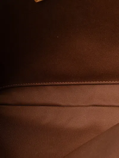 Pre-owned Louis Vuitton 2017 Monogram Etui Voyage Mm Clutch Bag In Brown