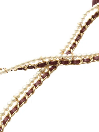 Pre-owned Chanel 2020 Cc Quilted Lambskin Single Flap Shoulder Bag In Red