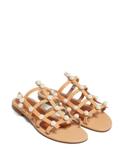 Elina Linardaki Dune Strappy Sandals In Neutral