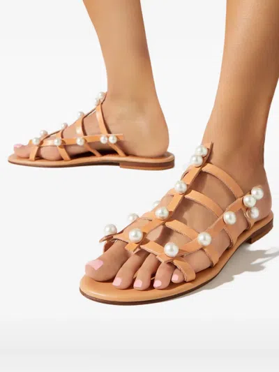 Elina Linardaki Dune Strappy Sandals In Neutral