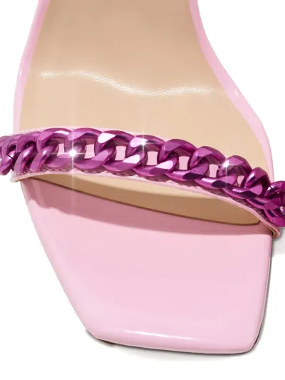 Femme La 110mm Imogen Chain Sandals In Multi