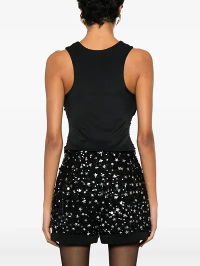 Mitiliane Couture Sequined Star Gilet In Black