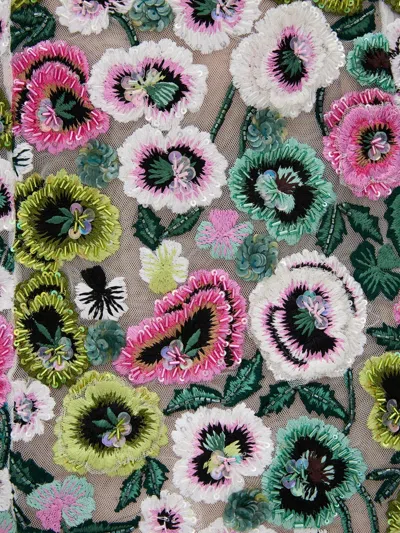 Rachel Gilbert Camden Mini Dress In Green