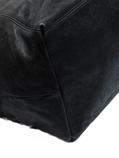 Pre-owned Chanel 2005-2006 Coco Cabas Chain Shoulder Bag In Black