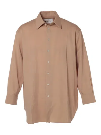 Pre-owned Jil Sander 2016-2025 Long-sleeve Shirt In Neutral