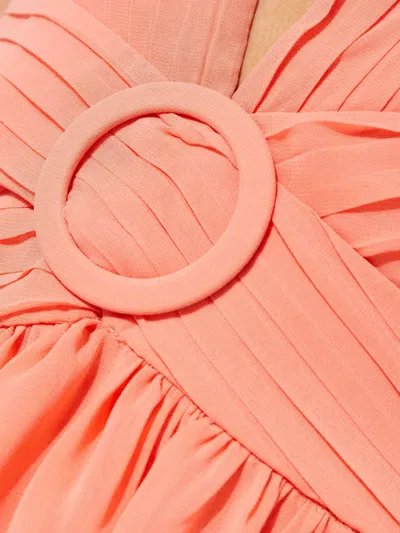 Patbo Ruffled-hem Maxi Dress In Multi