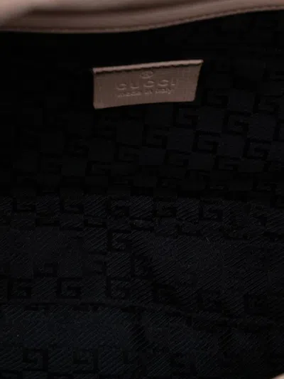 Pre-owned Gucci 2000-2015 Calfskin Jackie O Flap Shoulder Bag In Pink