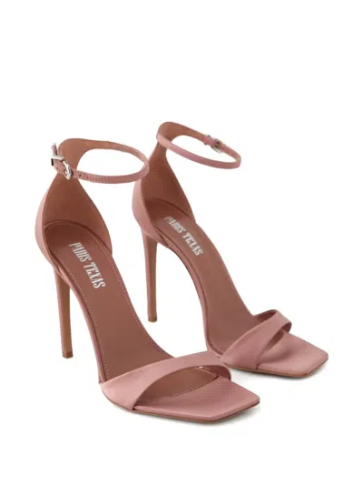 Paris Texas 105mm Square-toe Sandals In Brown