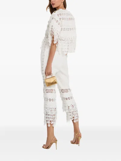 Zimmermann Nautical Panelled Trousers In Multi