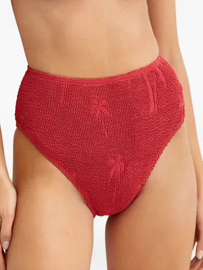 Bondeye Palmer Bikini Bottom In Red
