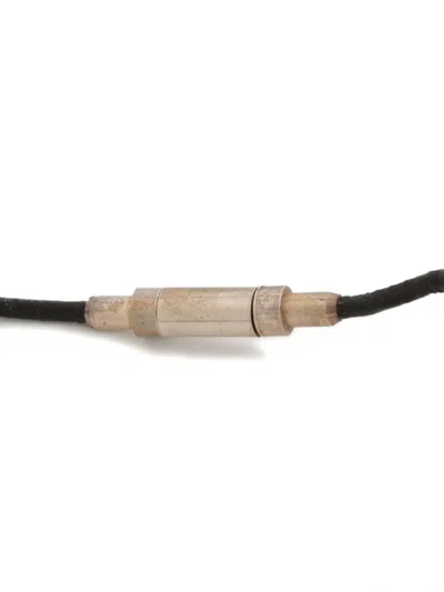 Pre-owned Gucci 2000s Taurus-pendant Necklace In Silver