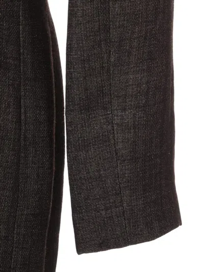 Pre-owned Chanel 1999 Single-breasted Coat In Brown