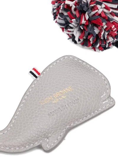 Thom Browne Puffy Whale Key Ring In Multi