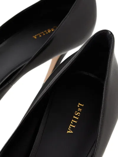 Le Silla 90mm Eva Pointed Toe Pumps In Black