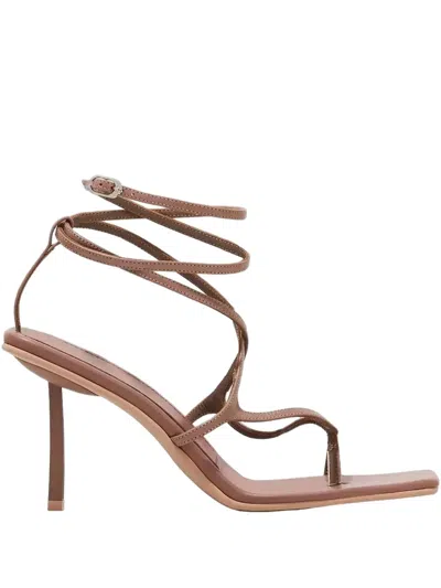 Le Silla Jodie Strappy Sandals In Burgundy