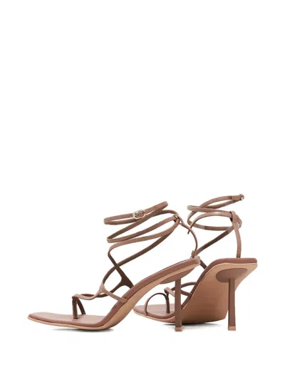 Le Silla Jodie Strappy Sandals In Burgundy