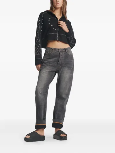 One Teaspoon Bandit Jeans In Gray