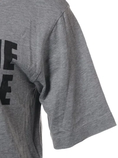 Pre-owned Fendi 2019 Logo-print T-shirt In Gray