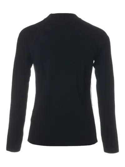 Pre-owned Chanel 2004 Logo-patch Sweater In Black