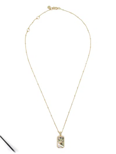 Agnès B. Window Vistas Necklace In Gold
