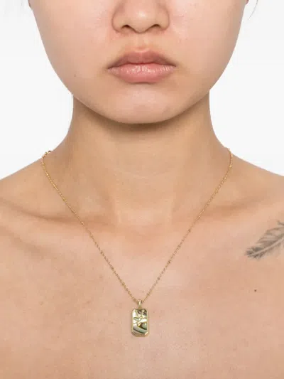 Agnès B. Window Vistas Necklace In Gold