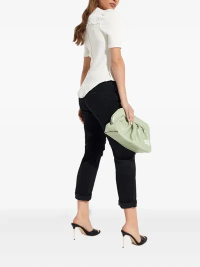 Free People Ruffled Short-sleeve T-shirt In Neutral