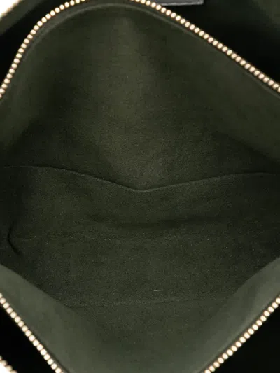 Pre-owned Louis Vuitton 2021 Monogram Embossed Puffy Lambskin Coussin Pm Satchel In Brown