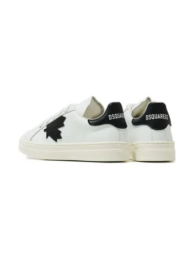 Dsquared2 Logo Lace-up Sneakers In Multi